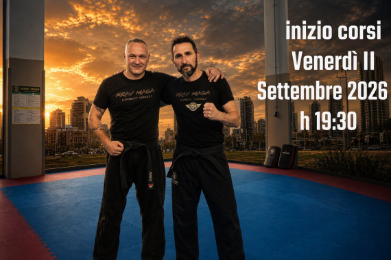 Inizio corso adulti Peschiera Borromeo 2026-27 11 SETTEMBRE 2026 h 19:30